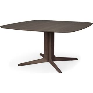 Ethnicraft Corto Spisebord 150x150 Cm - Spisebord & Barbord Eg Mørkbejdset Eg - 50998