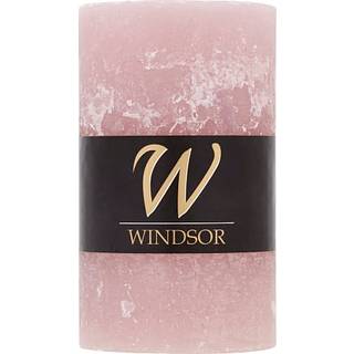 Windsor rustikt bloklys 7x12 cm - lyngfarvet (På lager i varehus)
