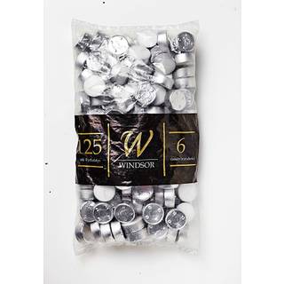 Windsor fyrfadslys 125-pak - Hvid