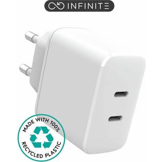 eSTUFF USB-C oplader (35W PD/QC 3.0) | PRIS-MATCH