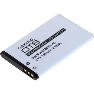Mobil batteri BL-4C til Nokia - 750mAh