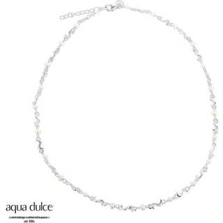 RHUMBA PEARL NECKLACE | SILVER