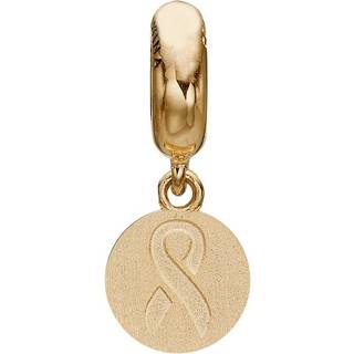 Christina Collect - Hope charm i forgyldt til sølvarmbånd**
