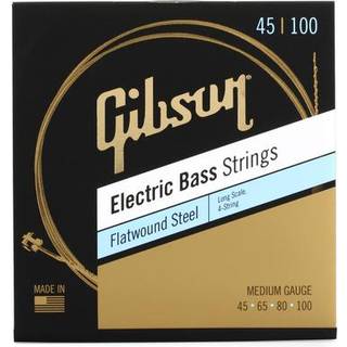 Gibson 45-100 Long Scale Flatwound EB Strings Medium