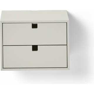 1898 Square kabinet med skuffer sand