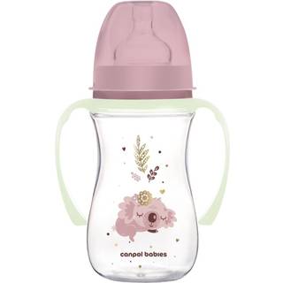 Canpol babies EasyStart Sleepy Koala 240 ml sutteflaske 3 m+ Pink 240 ml - 240 ml