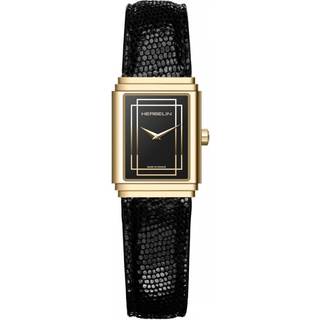 Herbelin Art Déco 17577P04N - Dame - 22 mm - Analog - Quartz - Safirglas