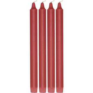 Scandi Essentials Ambiance kronelys 4-pak 27 cm Dark red