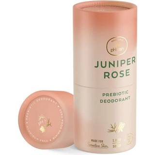 Ærligt phresh Natural Bionedbrydeligt papir Twist up prebiotic deodorant Juniper Rose 1,8 oz bagepulver og aluminiumsfri sikker til følsom hud 24