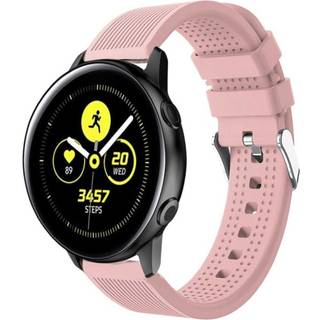Samsung Galaxy Watch Active silikone urrem - Lyserød