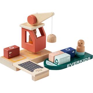 Kids Concept Containerhavn Aiden Legesæt