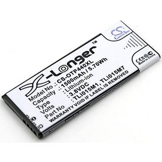 Batteri til Alcatel One Touch Pixi 4 4.0 mfl.