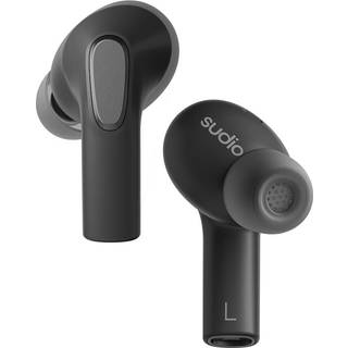 Sudio E3 True Wireless med ANC - Sort