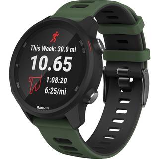 Garmin Forerunner 245 / 645 / Vivoactive / Vivomove armbånd silikone Grøn 20 mm