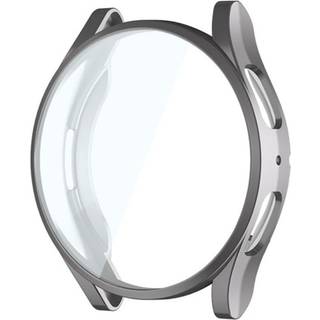 Samsung Galaxy Watch 5 (44mm) Plastik Cover m. Indbygget Skærmbeskytter - Grå