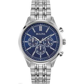 Bulova 96A210 Blå/Stål Ø42 mm