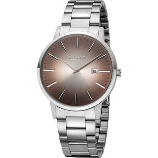 Regent 11150770 Herrenuhr Quarz Stahl/Braun