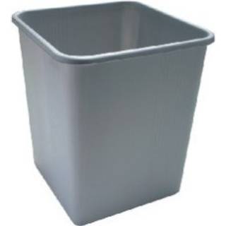 Papirkurv grå plast 25 l 33,5x32,5x38,2 cm
