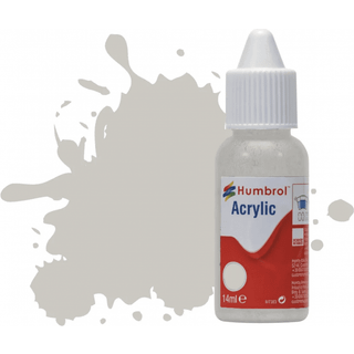 HUMBROL ACRYLIC DROPPER BOTTLE 14ML No 28 Camouflage Grey Matt