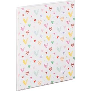 Hama Softcover album Shine, Hearts for 80 photos 10x15cm