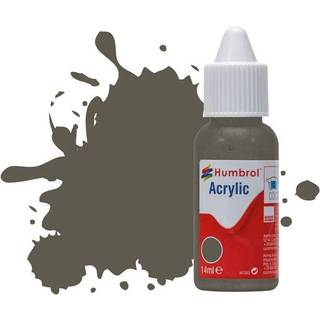 HUMBROL ACRYLIC DROPPER BOTTLE 14ML No 75 Bronze Green Matt
