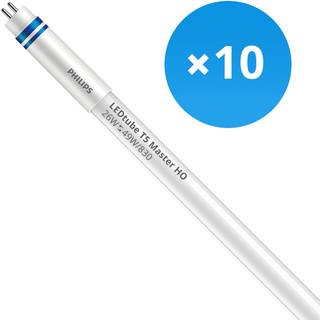 Fordelspakke 10x Philips LED Lysrør T5 MASTER (HF) High Output 26W 3700lm - 830 varm hvid | 145cm - dæmpbar - erstatter 49W