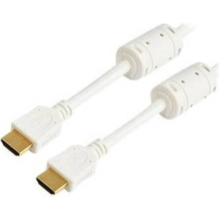 Prokord Hdmi 1.4-kabel 1m. Hdmi Hvid
