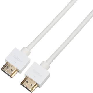 Dacota 4K Thin HDMI kabel 3M, hvid ➞ På lager - klar til levering og afhentning