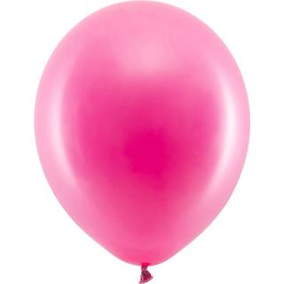 10 stk. Latexballoner fuchsia 12" - Perfekt til fest og heliumbrug