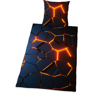 Lava Naturkræfter Sengetøj 140x200 cm 3D Effekter Sengetøj 955128