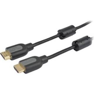 Prokord Hdmi 1.4-kabel 1m. 1m. Hdmi Hdmi Hdmi Sort