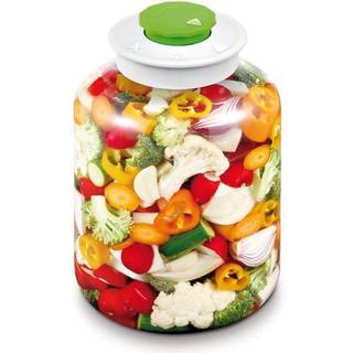 Fermenteringskrukke i glas med special låg, 5 liter