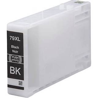 Epson 79 / C13T79014010 sort XL blækpatron - Kompatibel