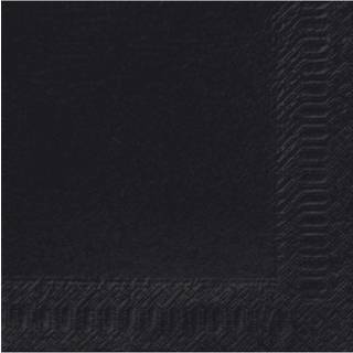 DUNI GO Serviet 3-lag 40x40 cm Sort 1000 stk (151820)