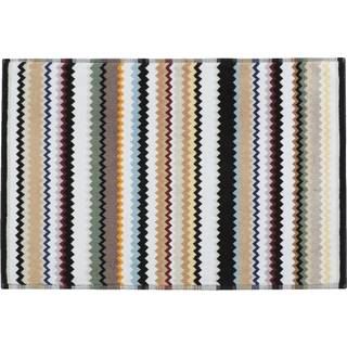 Missoni Home - Curt Bath Mat 60 x 90 cm 160 Black Multicolor - Badeværelsesmætter - Flerfarvet