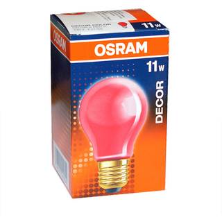 Osram 15W Pære - Rød E27 (E)