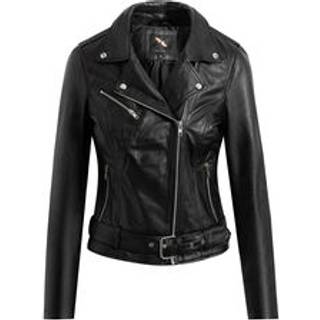 BTF CPH Biker Jacket 10575 Skindjakke - black with silver