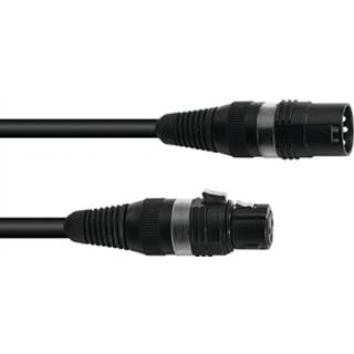 SOMMER CABLE DMX cable XLR 3pin 15m bk Hicon TILBUD NU