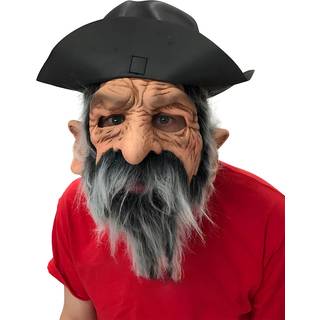 Bärtiger Pirat Maske