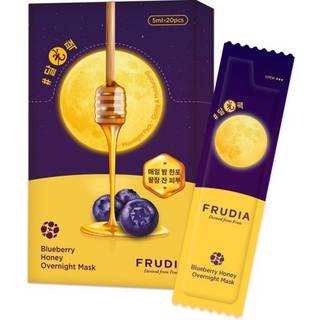 Frudia Honey Blueberry Nat fugtighedsmaske Til sensitiv og tør hud 20x5 ml - 20x5 ml