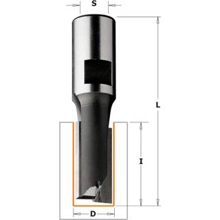 CMT Overfræsebor HM 20x45/77 M10 - 182.200.11
