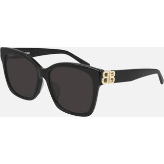 Balenciaga BB0102SA Solbriller - Firkantede Sort