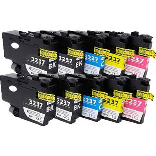 Kompatible blækpatroner Brother LC 3237, 15 stk. rabatpakke 534 ml