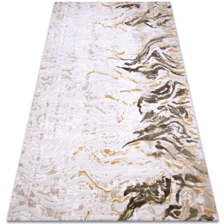Tæppe ACRYL DIZAYN 123 beige / gul 160x230 cm