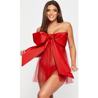 Ann Summers All Wrapped Up Satin Sløjfe KjoleLille-Middel
