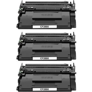 Kompatibel toner HP 89 - CF289X, 3 stk. rabatpakke 30000 sider
