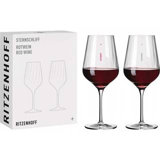 Sternschliff Rødvinsglas 57cl, 2-pak - Ritzenhoff