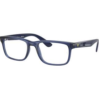 Ray - Ban Unisex RX7232M F693 Optiske stel Nylon Blå Transparent Firkantet Normal