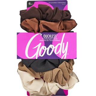 Goody Ouchless Womens Hair Scrunchie - 6 Count Starry Night - Velegnet til alle hårtyper - Hårtilbehør til kvinder, der er perfekte til langvarig