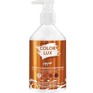 Color Lux Color Cleansing Conditioner Kobber 3-i-1 farveaflejrende formel Vegansk sulfatfri parabenfri 8,25 oz
